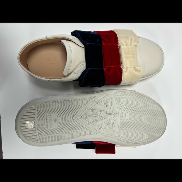 Velvet Bow Ace Sneakers - Picture 6 of 7